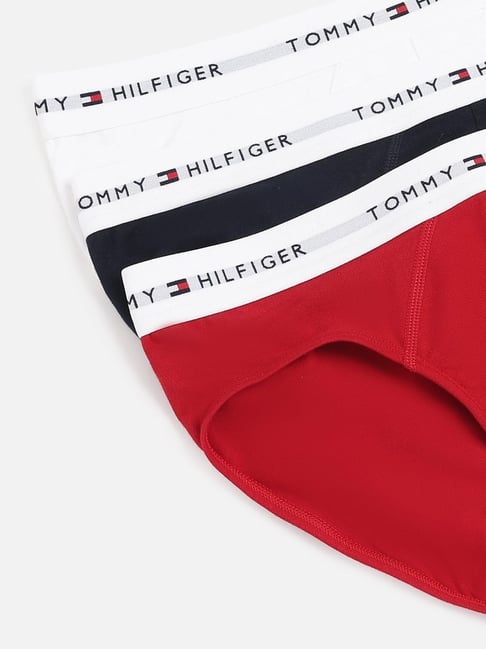 TOMMY HILFIGER Multi Regular Fit Briefs - Pack Of 3-image-22