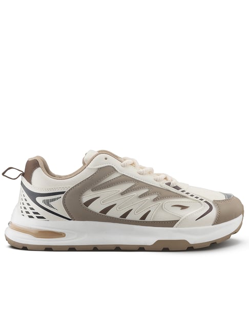 Asian Men's Python-06 Cream Running Shoes-picture-36
