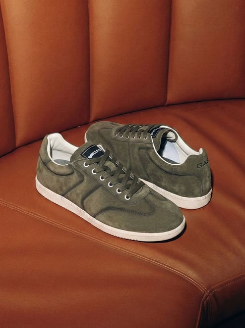 GAS Men's Omega Olive Casual Sneakers-picture-21