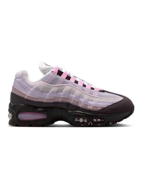 Nike Women's W NIKE AIR MAX 95 BIG BUBBLE Burgundy Ash & Barely Grape Tattoo Casual Sneakers-picture-30