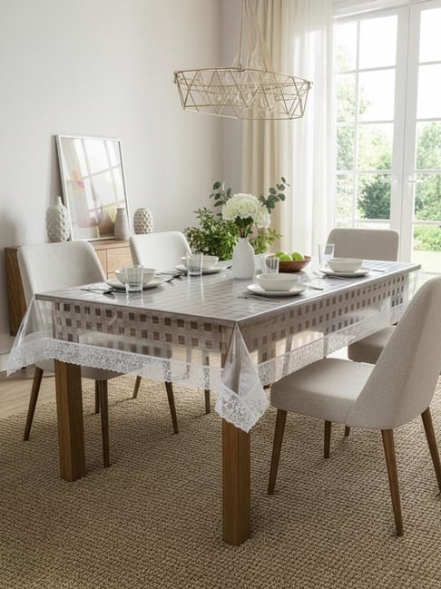 Freelance Milano 60 X 120 Inches Rectangular With Lace Table Cover-picture-43