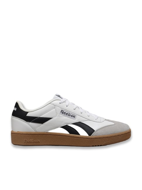 Reebok Men's Club C Vault White & Black Sneakers-picture-15