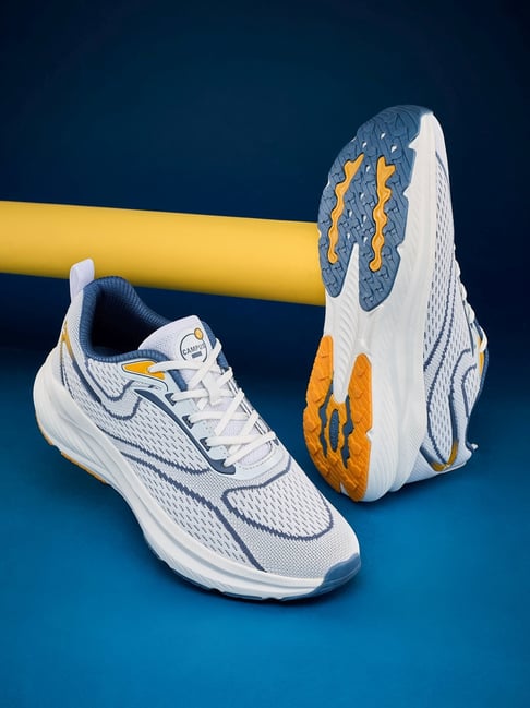 Campus Men's KRIVO White Running Shoes