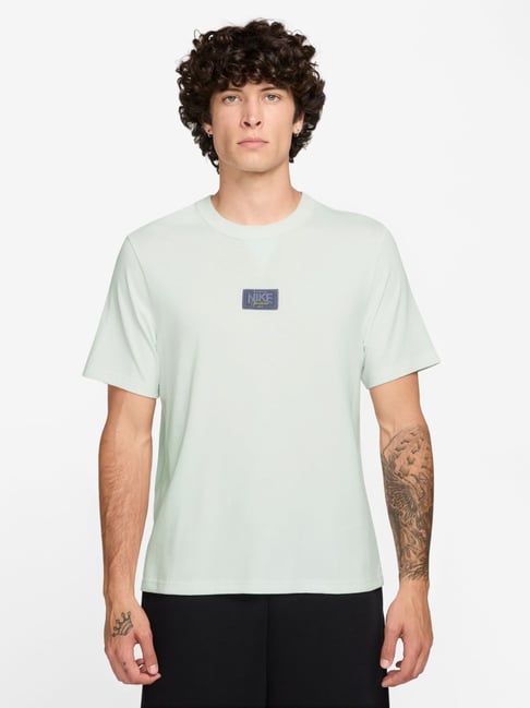 Nike Summit White AS U NSW TEE TAILORED PREM PAT Regular Fit T-Shirt-picture-37