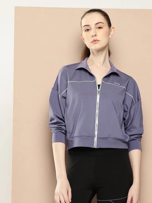 ALCIS Purple Regular Fit Jacket