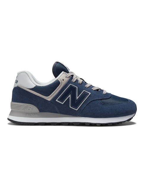 New Balance Men's Navy 574 Sneakers-picture-15