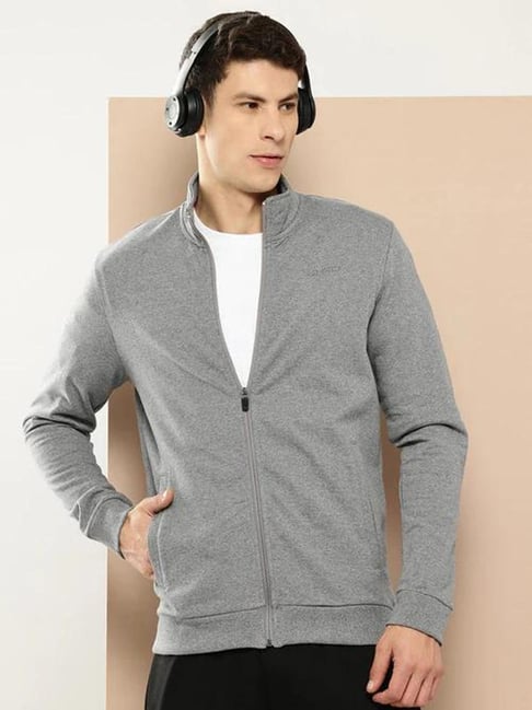 ALCIS Grey Regular Fit Jacket