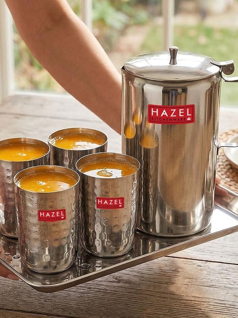 Buy HAZEL Stainless Steel Drinkware - Set of 6 Online @ Tata CLiQ
