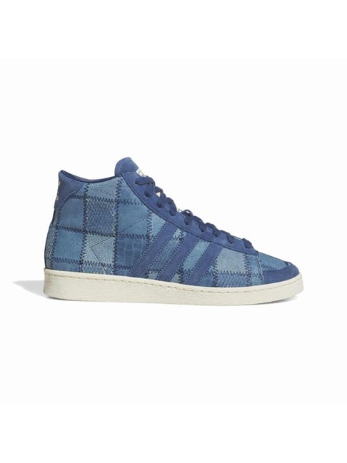 Adidas Originals Men's Jabbar Hi Blue Sneakers-image-10
