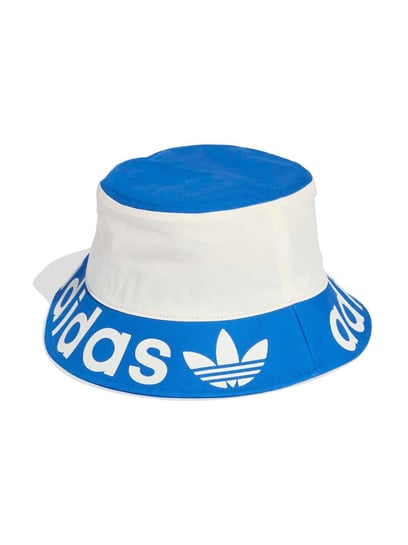 Adidas Originals White Bucket Hat Printed Bucket Hat - Large