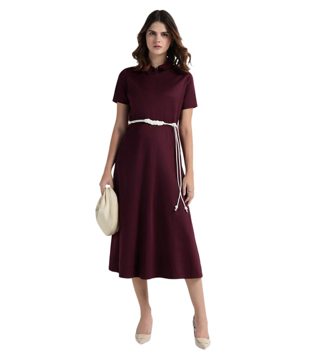 burgundy black tie dress Burgundy Corduroy Dress  Lynn Marie Mae Children's Boutique
