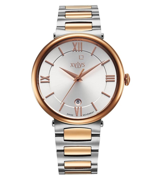 Buy Xylys Duet Quartz Men 47 mm 40067KM01E for Men Online @ Tata