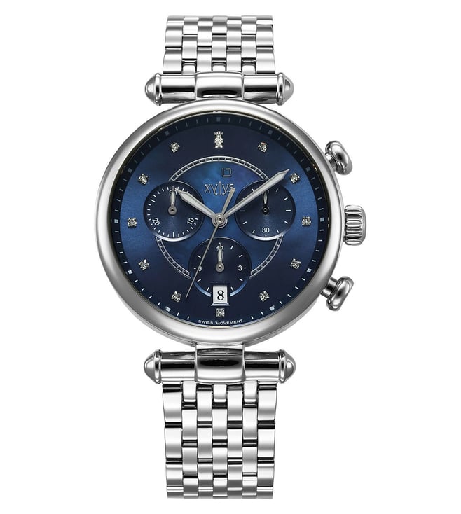 Buy Xylys Swiss Quartz Chronograph Women 46 mm 45025SM02E for
