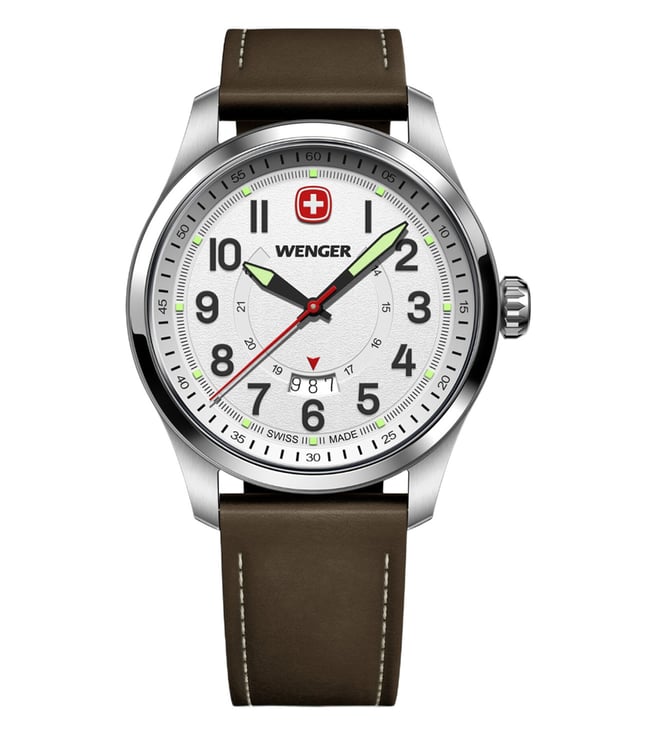Buy Wenger Terragraph Quartz Men 43 mm 01.0541.120 for Men Online
