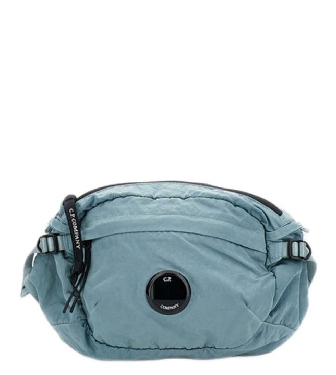 C.P. Company Navy Blue B Lens Crossbody Bag