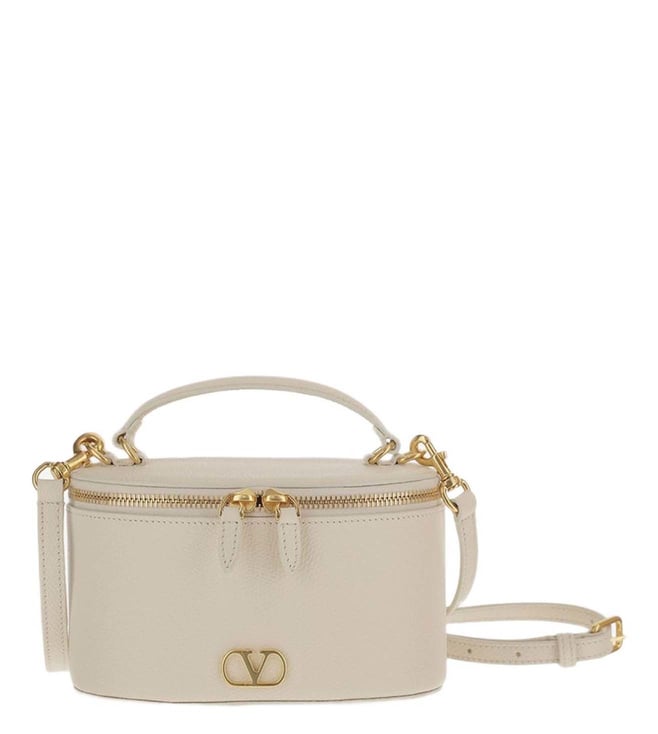 Valentino Garavani Off White Vlogo Signature Mini Crossbody Bag