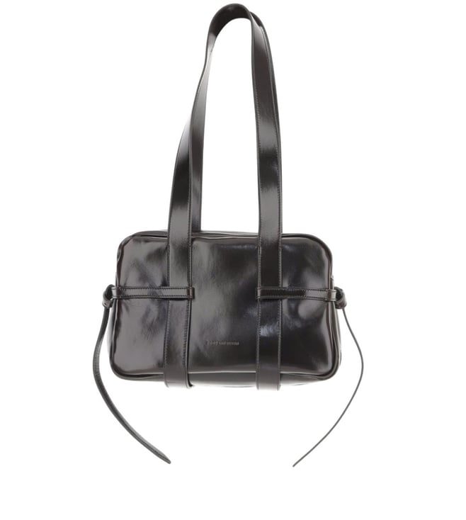 Dries Van Noten Black Medium Bowling Shoulder Bag