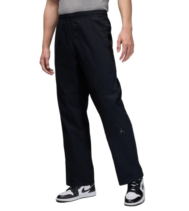 Nike Black & Anthracite J BRK WVN PANT Regular Fit Mid Rise Pant