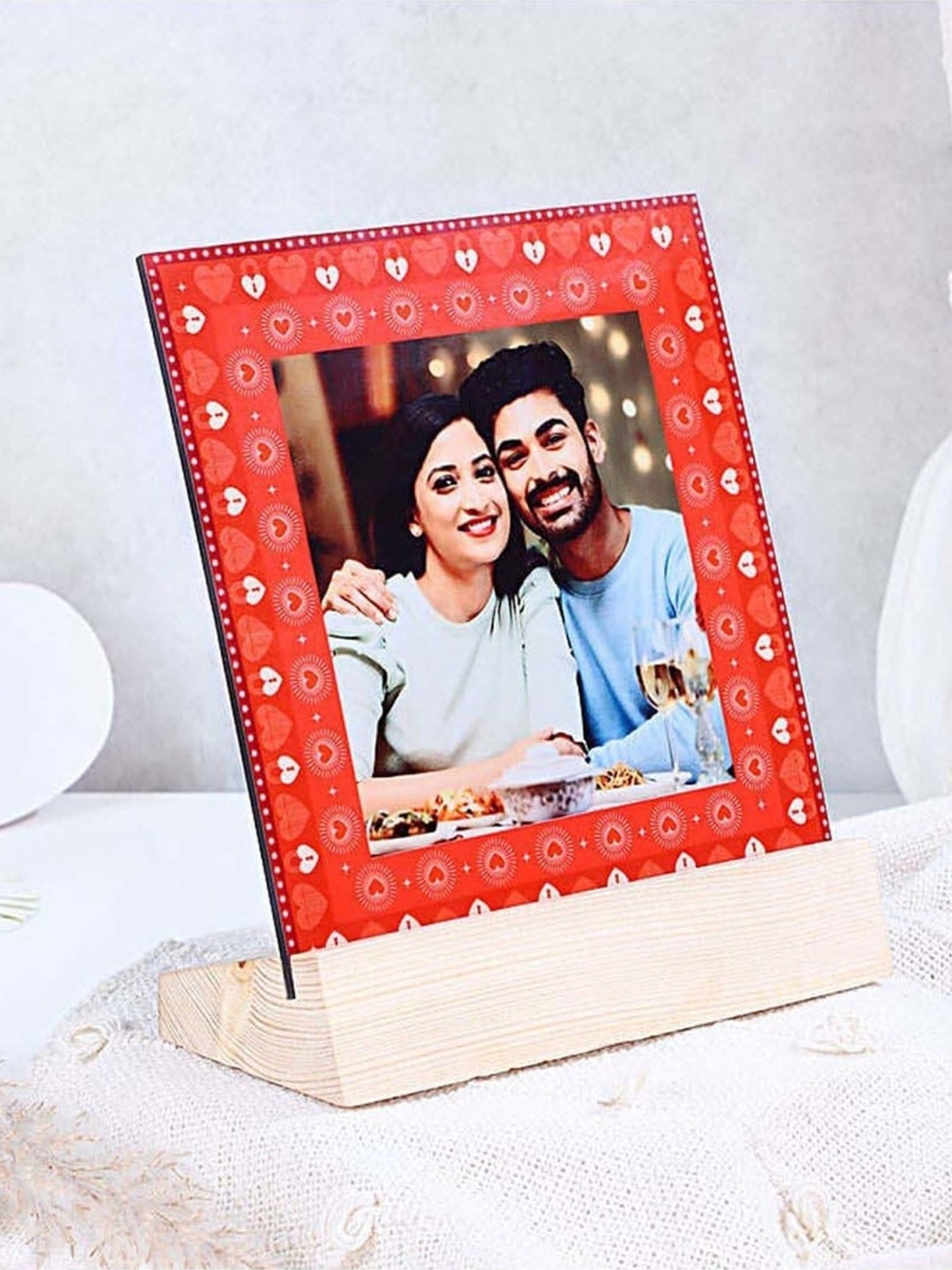 【超貴重】DEAL DESIGN 　非売品ポイントノベルティフォトフレーム FNP Adorned Memories Personalised Love Frame