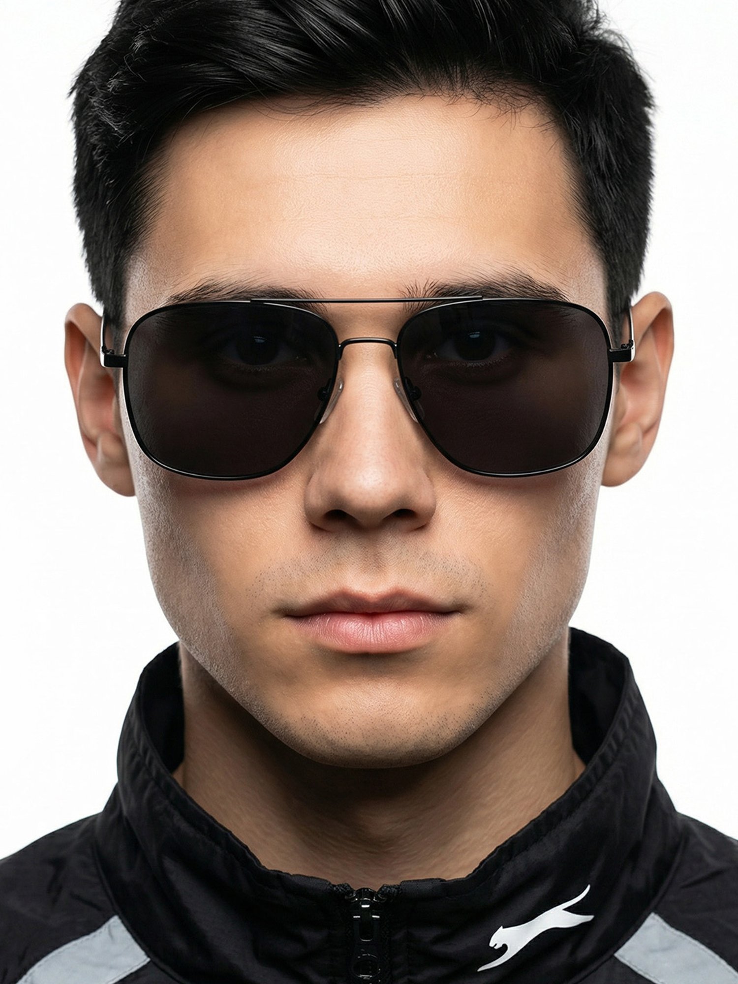 Buy Vincent Chase by Lenskart VC S13716 Grey Polarized Aviator at