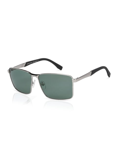 Buy Vincent Chase by Lenskart VC S13969 Green Square Sunglasses at