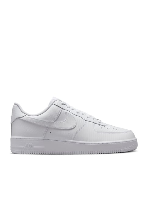 Nike Men's Air Force 1 '07 White Basketball Shoes