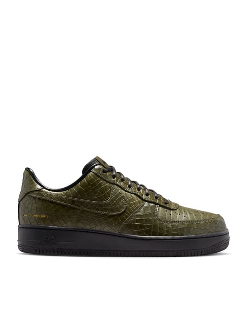 Nike Men's Air Force 1 '07 Cargo Khaki Basketball Shoes