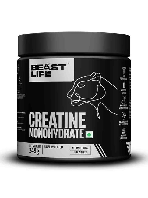BeastLife Super Micronized Creatine Monohydrate - 249 gm