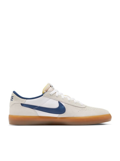 Nike Men SB Heritage Vulc Summit White & Navy Sneakers