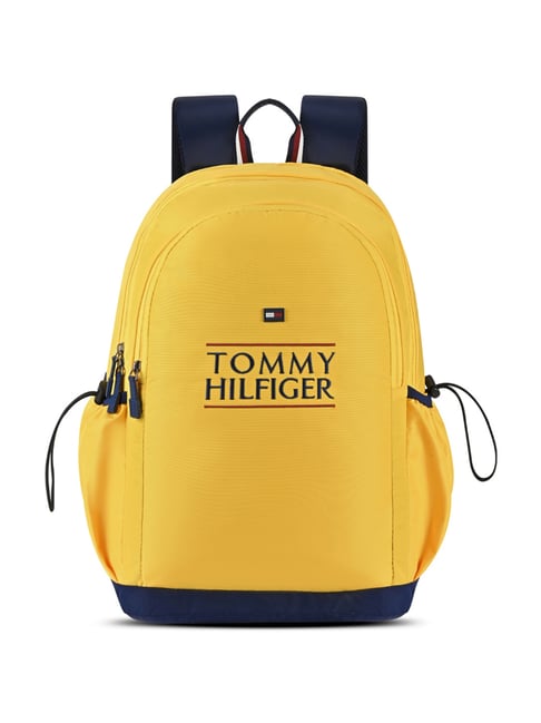 TOMMY HILFIGER Yellow & Navy Coral Backpack