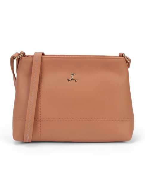 Mochi Orange Medium Cross Body Bag