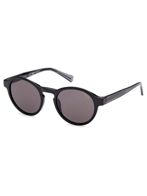 Guess Grey UV Protection Round Sunglasses for Men-picture-29