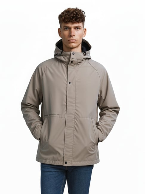 METTLE Stone Solid Regular Fit Long Sleeves Jacket-picture-29
