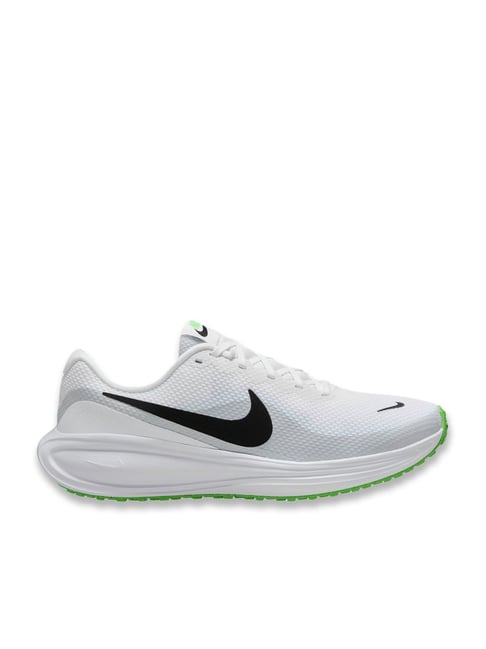 Nike Men's Revolution 8 White & Pure Platinum Running Shoes