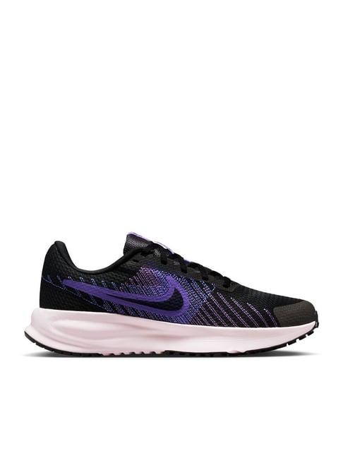 Nike Women's Run Defy Black & Bright Violet Running Shoes
