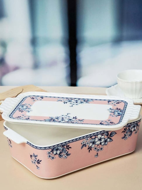 ROXX Porcelain Pink Casserole