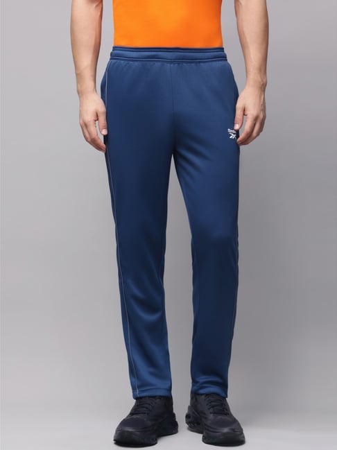 Reebok Blue Regular Fit Mid Rise Trackpants-picture-37