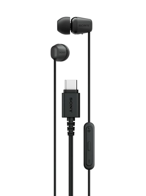 Sony Ier-Ex15C Wired In Ear Type C Headphones (Black)