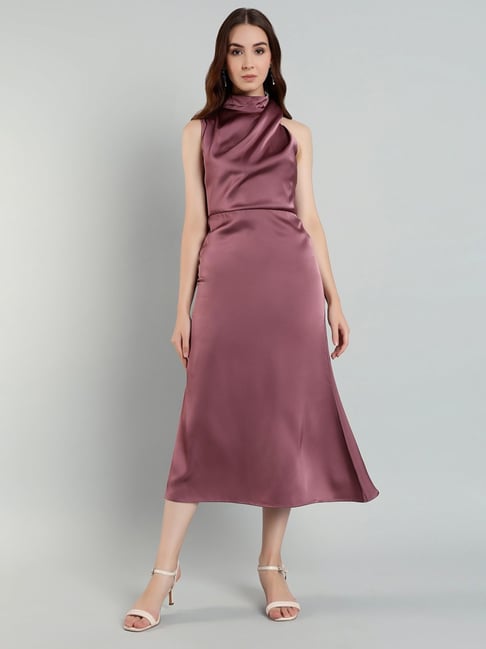 Buy Satin Dresses for Women Online | Tata CLiQ Fashion