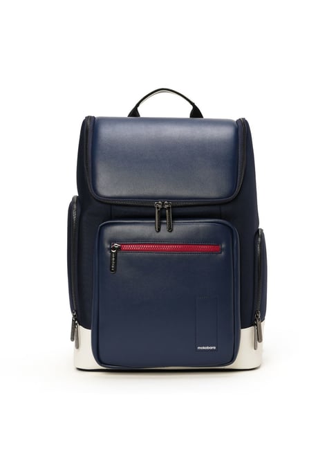 Mokobara Rocket Science The Hovercraft Colourblocked Leather Backpack