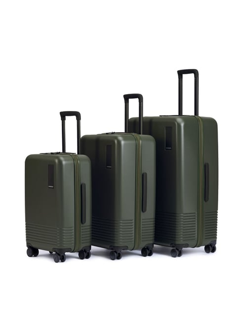 Mokobara Seaweed Green The Iconic Cabin, Check-in, Check-in Large -Set of 3-picture-16