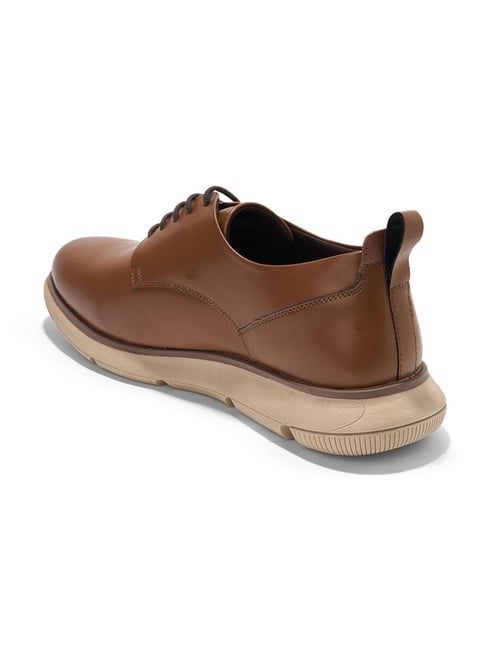 Urban Ranger by Pantaloons Men's Tan Derby Shoes