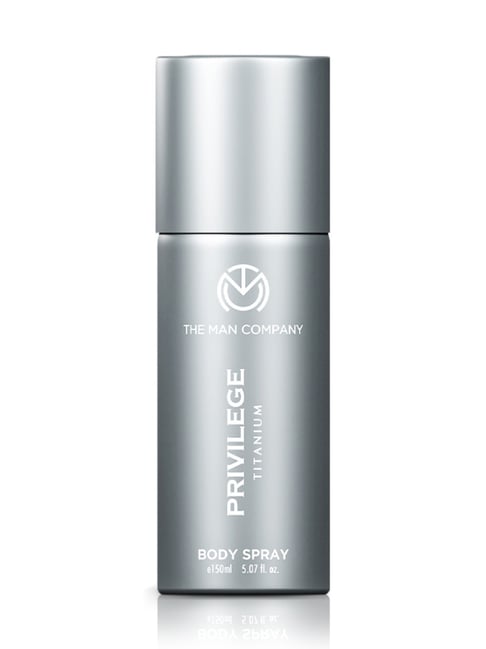 The Man Company Privilege Titanium Body Spray - 150 ml