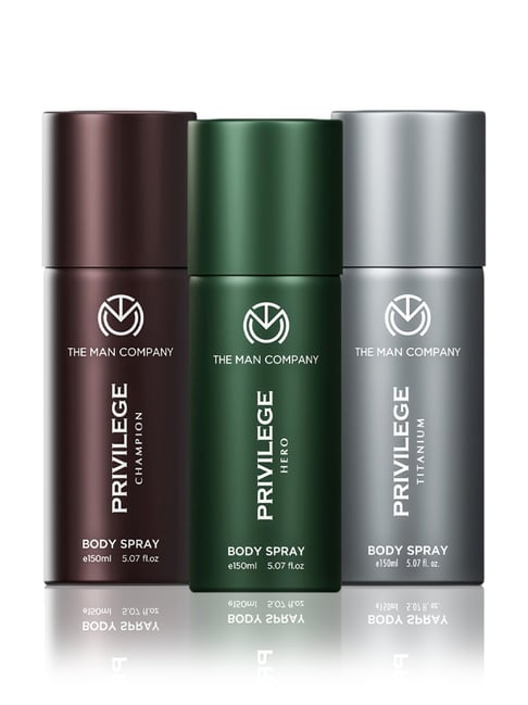 The Man Company Privilege Body Spray - Pack Of 3