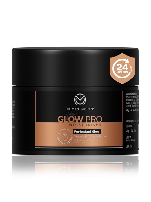 The Man Company Glow Pro Moisturiser - 50 gm