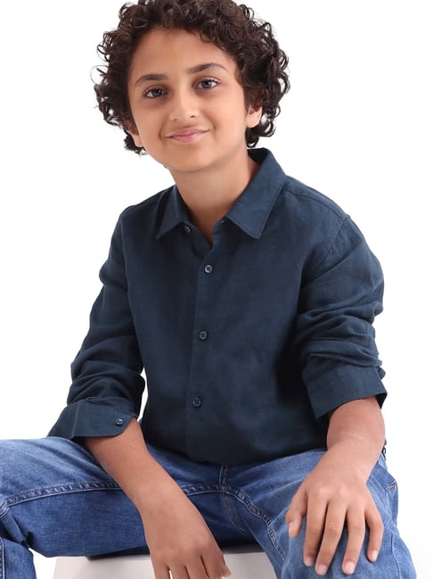 Rare Ones Boys Navy Shirt