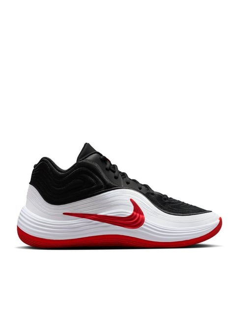 Nike Men's Precision 8 Mid Black Basketball Shoes