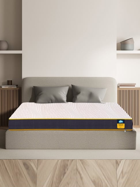 Centuary Mattresses White Foam Single Sleepables Dual Comfort Hard and Soft Reversible Mattress