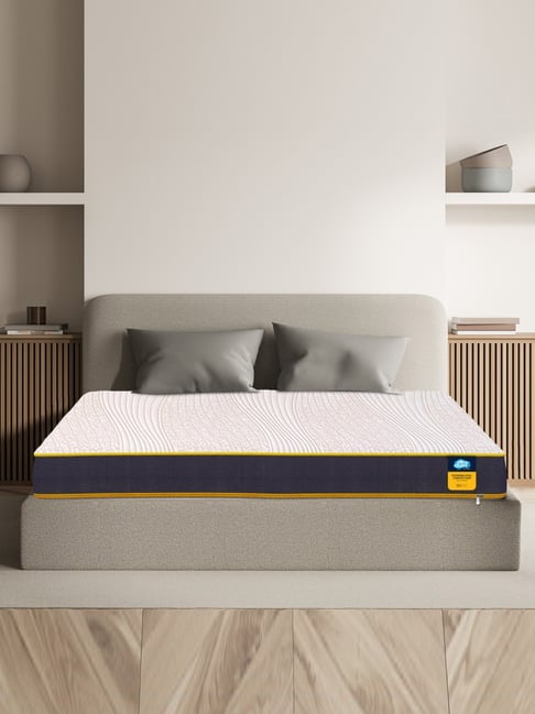 Centuary Mattresses White Foam Queen Sleepables Dual Comfort Hard and Soft Reversible Mattress