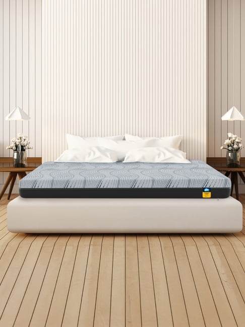 Centuary Mattresses Grey Foam King Sleepables Medium Soft Orthopedic Back Support Mattress